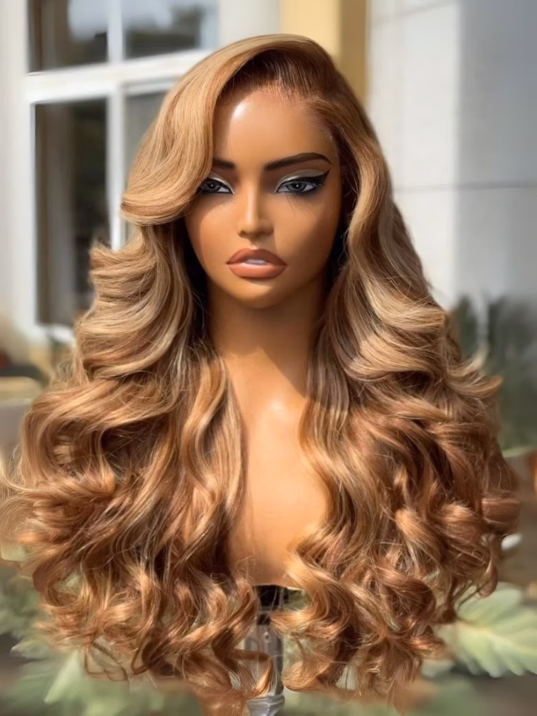 UNice Bye-Bye Knots™ Honey Blonde Ready-to-Wear Glueless Lace Wig With Drawstring
